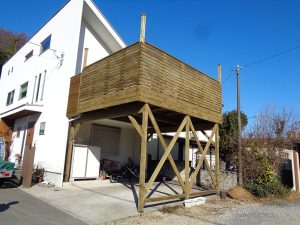 ウッドデッキ施工　デザインサンプル帳