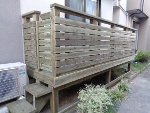 ウッドデッキ施工　デザインサンプル帳