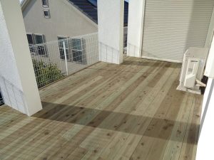 ウッドデッキ施工　デザインサンプル帳