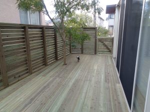 ウッドデッキ施工　デザインサンプル帳