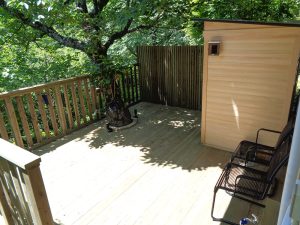 ウッドデッキ施工例　ウッドデッキのことならウッディ企画へ